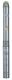 Tiefbrunnenpumpe 100QJD3 10-1,1