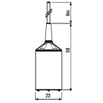 Finder Sonde für Pumpensteuerungen 1Skt.15m Anschlusskabel 072.01.15