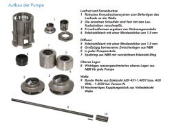 6 Zoll Tiefbrunnenpumpe WPS 30-5, AISI 304, mit 6" WPM gekapselter wassergefüllter Motor, 5,5kW, 7,5HP, 3x400V, 50HzDOL,