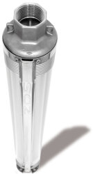 Tiefbrunnenpumpe ZDS   QPGO.3-13 Version in Edelstahl QPGO.X-Ausführung in 240V O2-ohne Pumpenschutz DRP-mit Anschlusskabel 15m