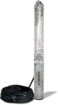 Tiefbrunnenpumpe ZDS   QPGO.3-13 Version in Edelstahl QPGO.X-Ausführung in 240V O2-ohne Pumpenschutz DRP-mit Anschlusskabel 30m