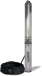Tiefbrunnenpumpe ZDS   QPGO.5-8 Version in Edelstahl QPGO.X-Ausführung in 380-400V OT-Mit Pumpenschutz DRP für Drehstrom OT-mit Kurzkabel 1,5m