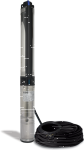 Tiefbrunnenpumpe ZDS   QPGO.2-12 Version in Technopolymer QPGO.P-Ausführung in 380-400V OT-ohne Pumpenschutz DRP-mit Anschlusskabel 15m