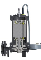 Abwasserpumpe mit Schneidwerk Grinder SGR 50.400.3 3~ 400V