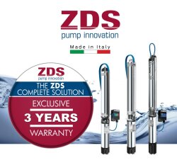 ZDS 4 Zoll Tiefbrunnenpumpe ZDJet.2-8